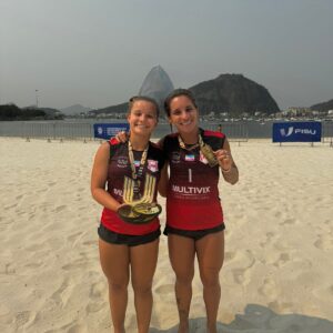 Futevôlei feminino - ouro