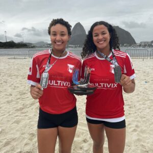 vôlei de praia feminino - prata