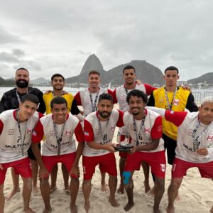 Beach soccer masculino - prata