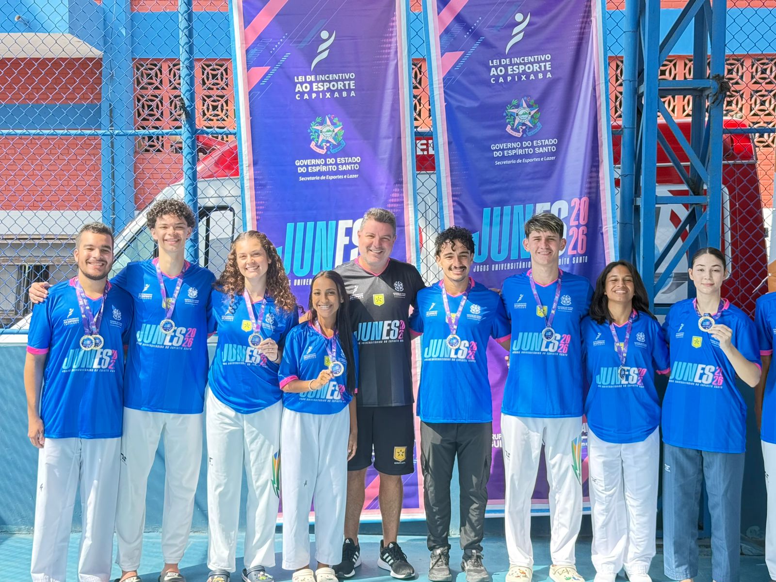 Disputas no Junes define campeões do taekwondo, karatê, tênis e outras modalidades