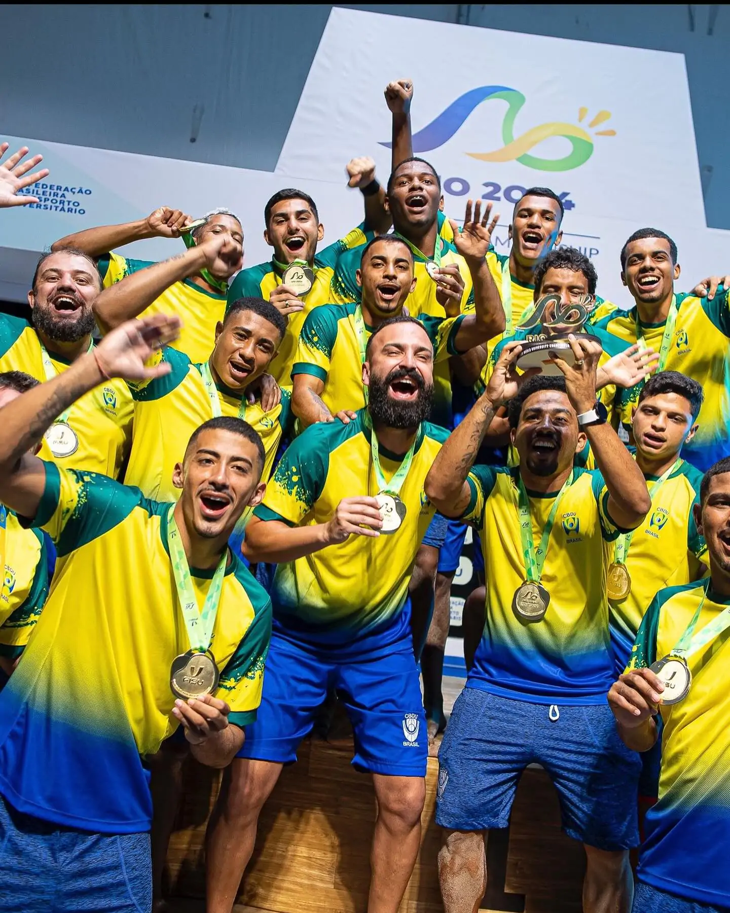 Capixabas conquistam medalha de ouro em Campeonato Mundial Universitário