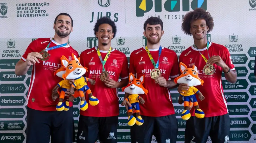 Capixabas conquistam recorde de medalhas no Jubs Praia, em João Pessoa
